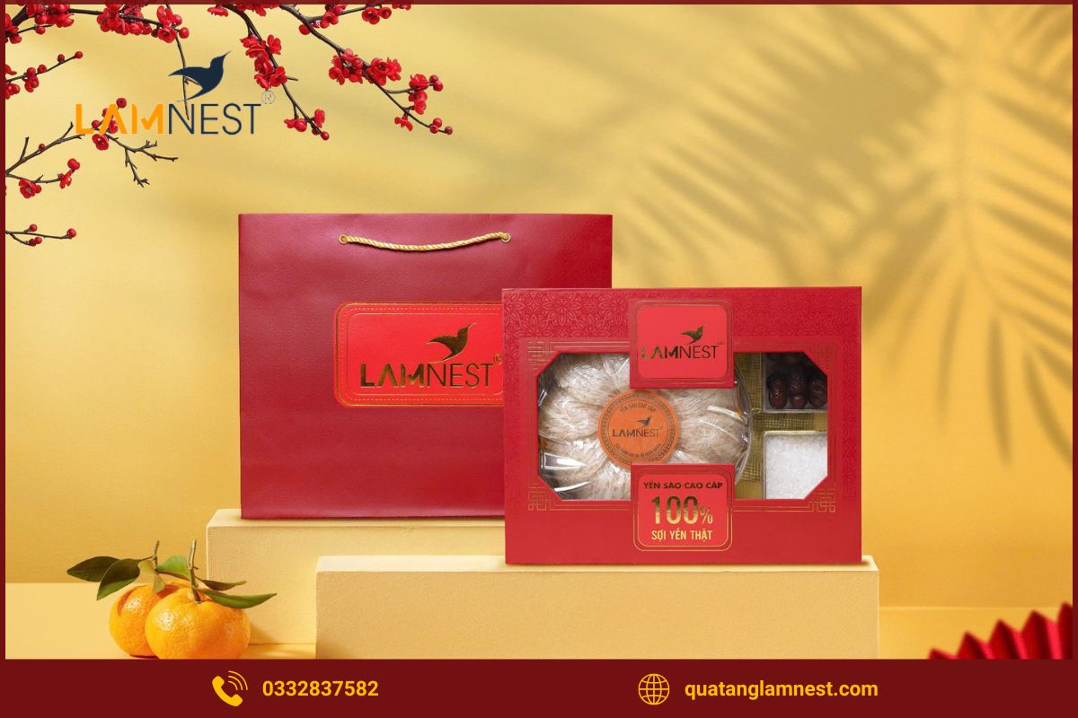 Mua quà tặng yến sào chất lượng, đảm bảo an toàn tại Lamnest